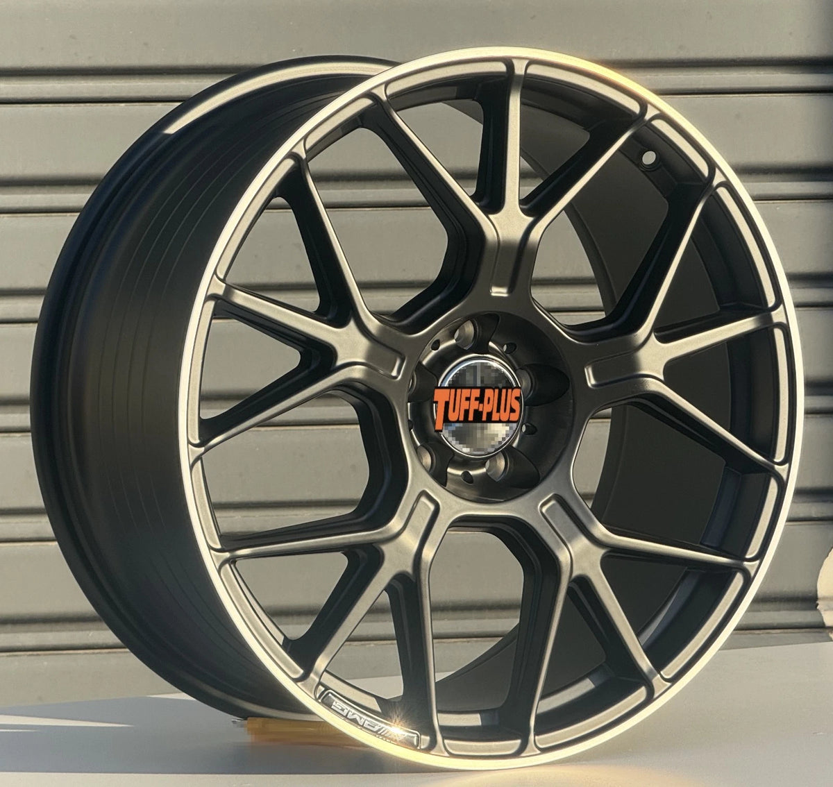 Tuff Plus AMG GT Style Matte Black Wheels