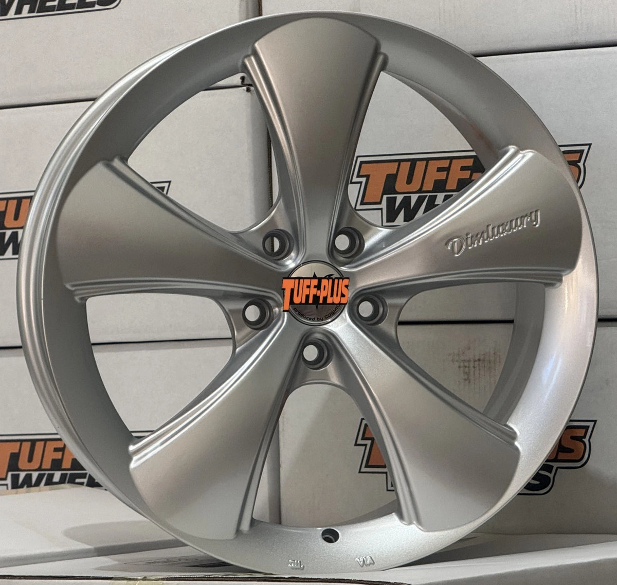 Tuff Plus Cosmic Venerdi Style Silver Wheels