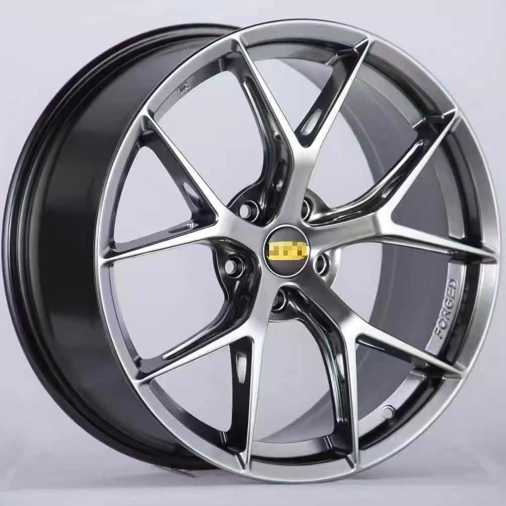 Tuff Plus FI-R Style Hyper Black Wheels