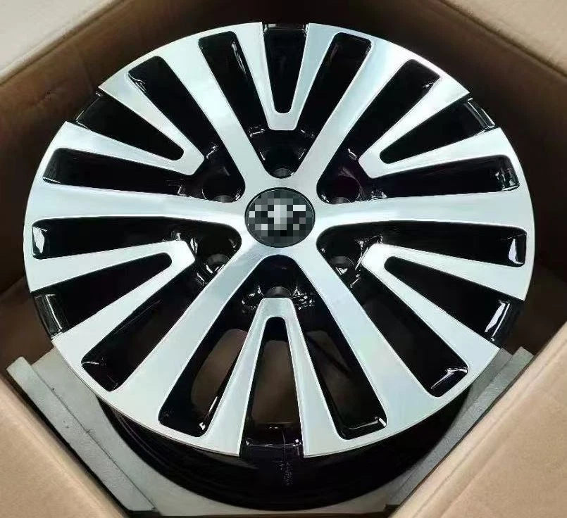 Tuff Plus Hiace Style Black Machined Face Wheels