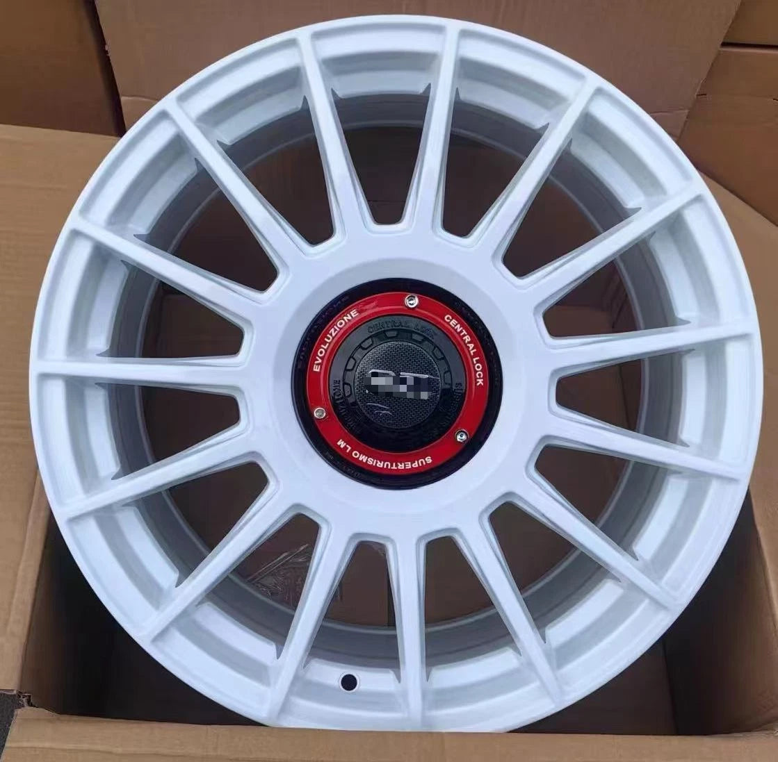 Tuff Plus OZ Racing Style Gloss White Wheels