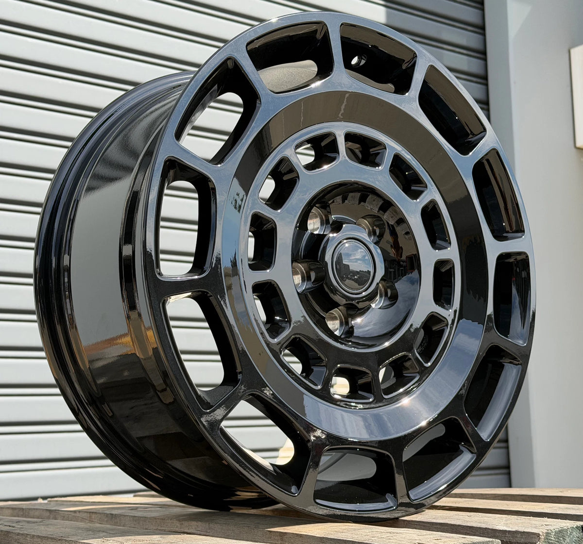 Tuff Plus SUV 20x8.5 Gloss Black Wheels