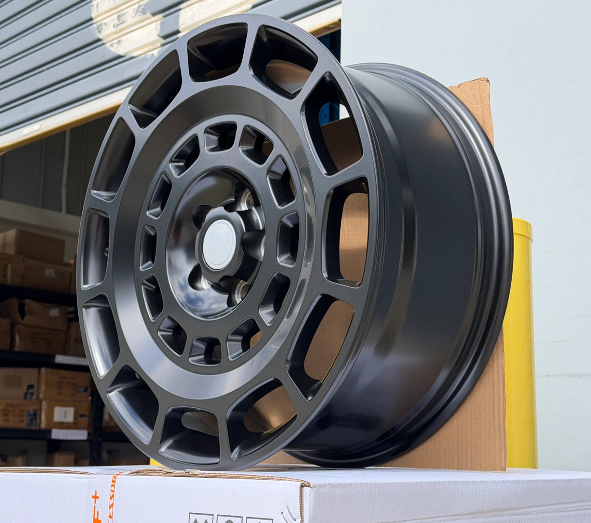 Tuff Plus SUV 20x8.5 Matte Black Wheels